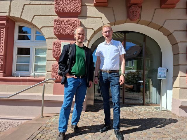 Rüdiger Tonojan MdL zum Antrittsbesuch in Herbolzheim