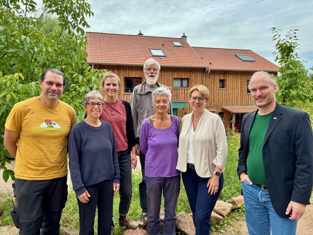 Mit Staatssekretärin Andrea Lindlohr im Wahlkreis unterwegs