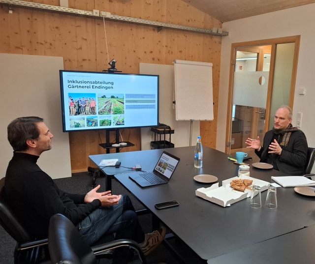 Besuch in der Lebensgemeinschaft "Am Bruckwald"