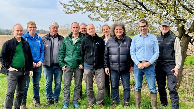 Umweltstaatssekretär Baumann  im Wahlkreis - Wie  Fließgewässer revitalisiert werden können